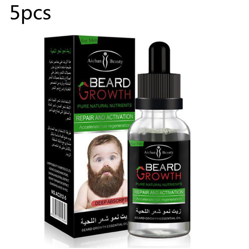 Beard Essential Oil — Natural Nourishment, Growth & Repair