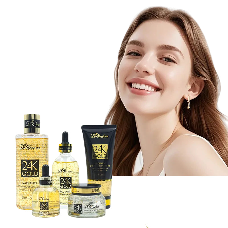 DR 24K Anti-Aging Serum Set – Radiance, Firmness & Youthful Glow