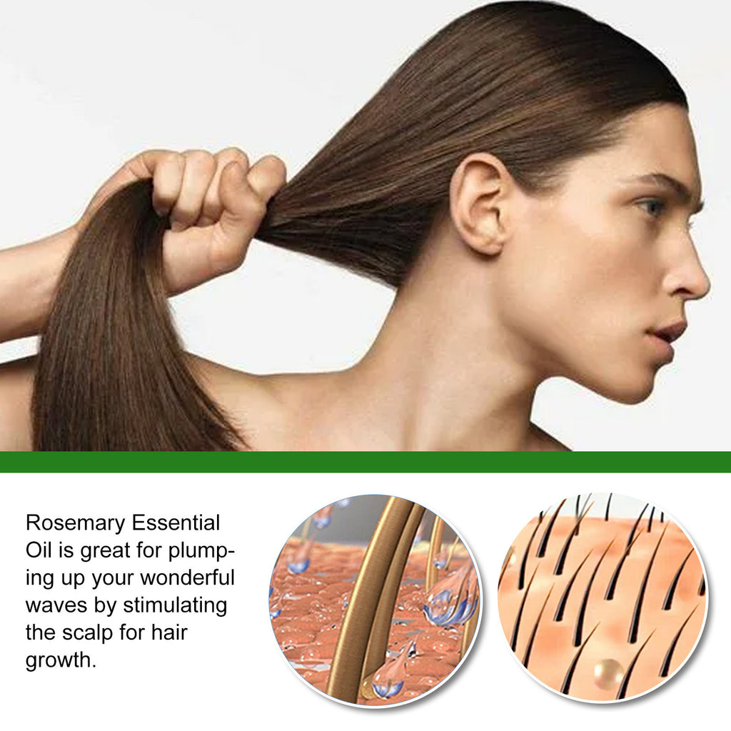 🌿 Rosemary Hair Care Essential Oil – Anti-Hair Loss, Growth & Scalp Nourishment