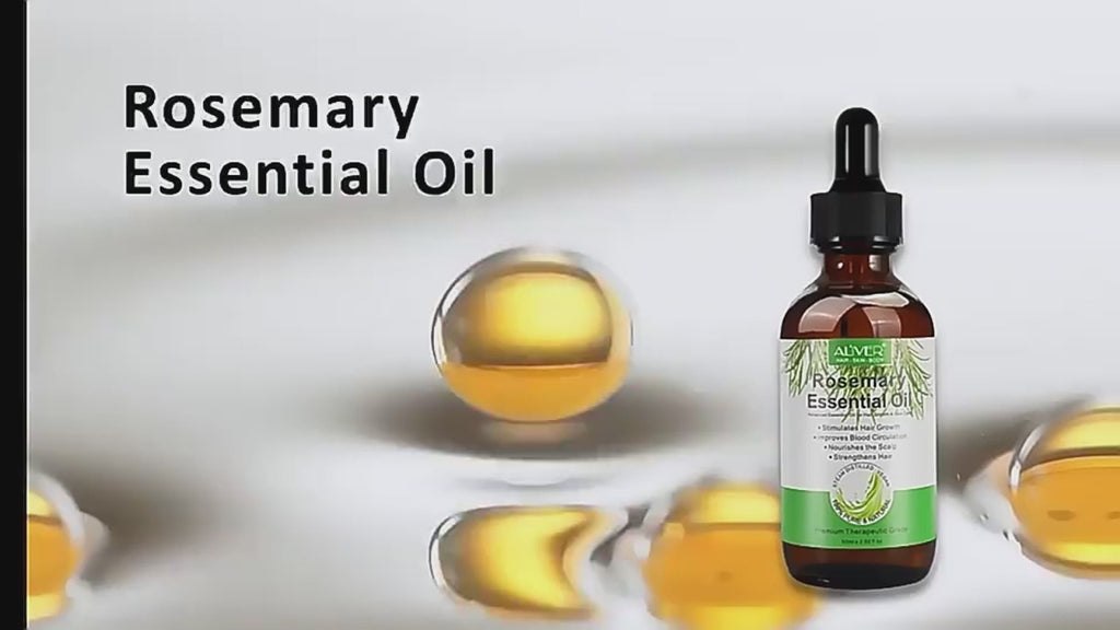 🌿 Rosemary Hair Care Essential Oil – Anti-Hair Loss, Growth & Scalp Nourishment